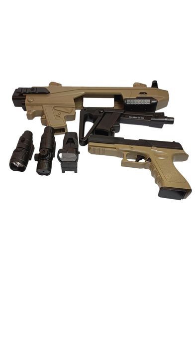 Pistolet zabawka 2W1