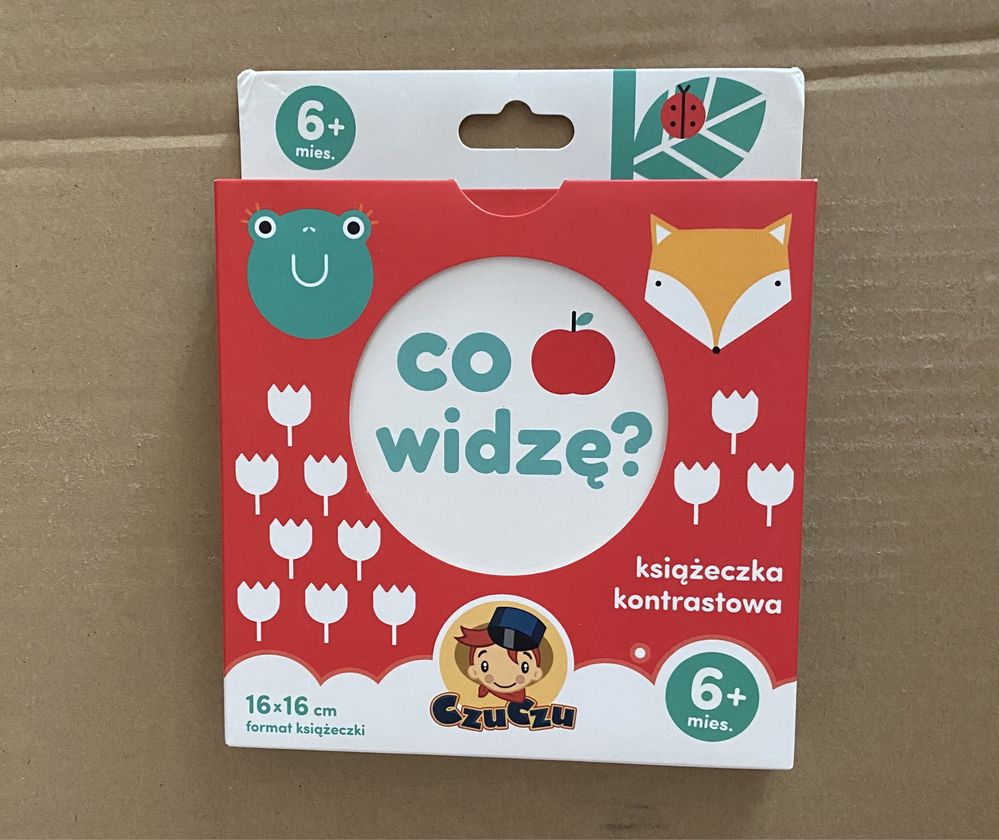 Książka dla malucha, co widzę? Czuczu