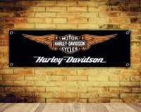 Baner plandeka Harley Davidson 150x60cm