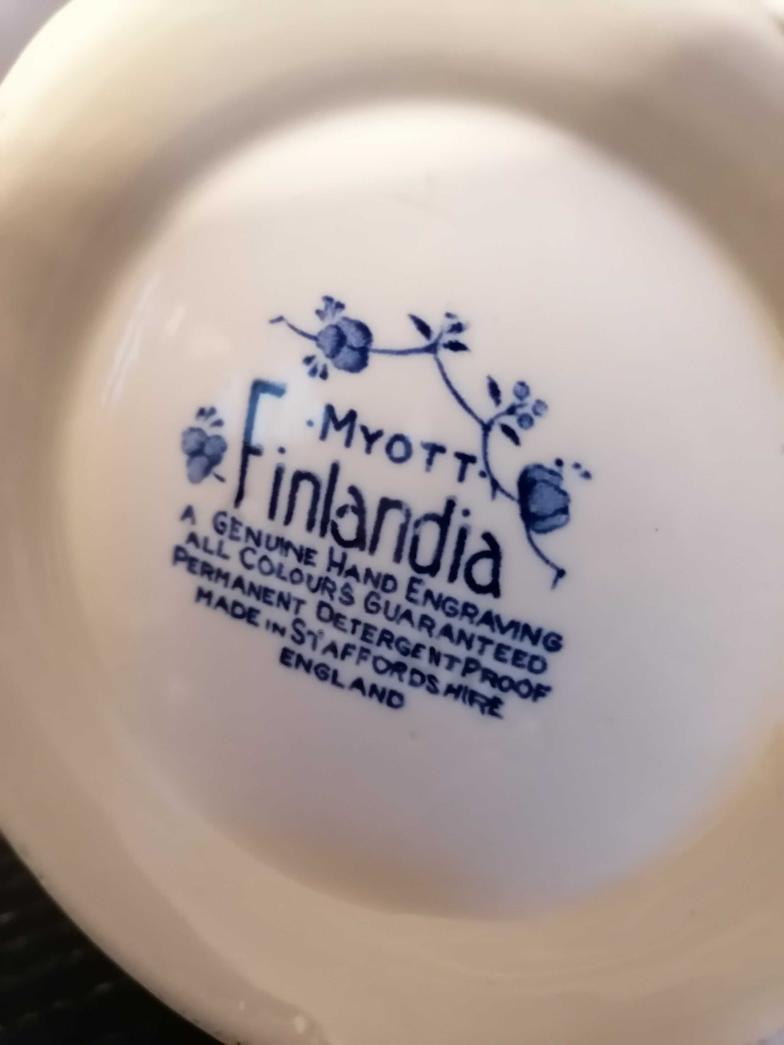 Porcelana angielska - dzbanek Myotts Finlandia