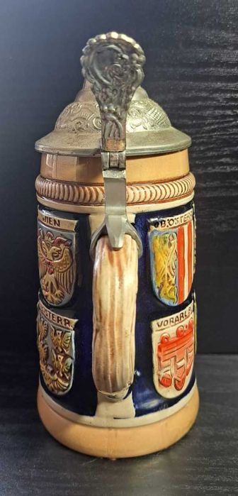 Austria Beer Mug/Stein #1018 1/4 Hand Painted
