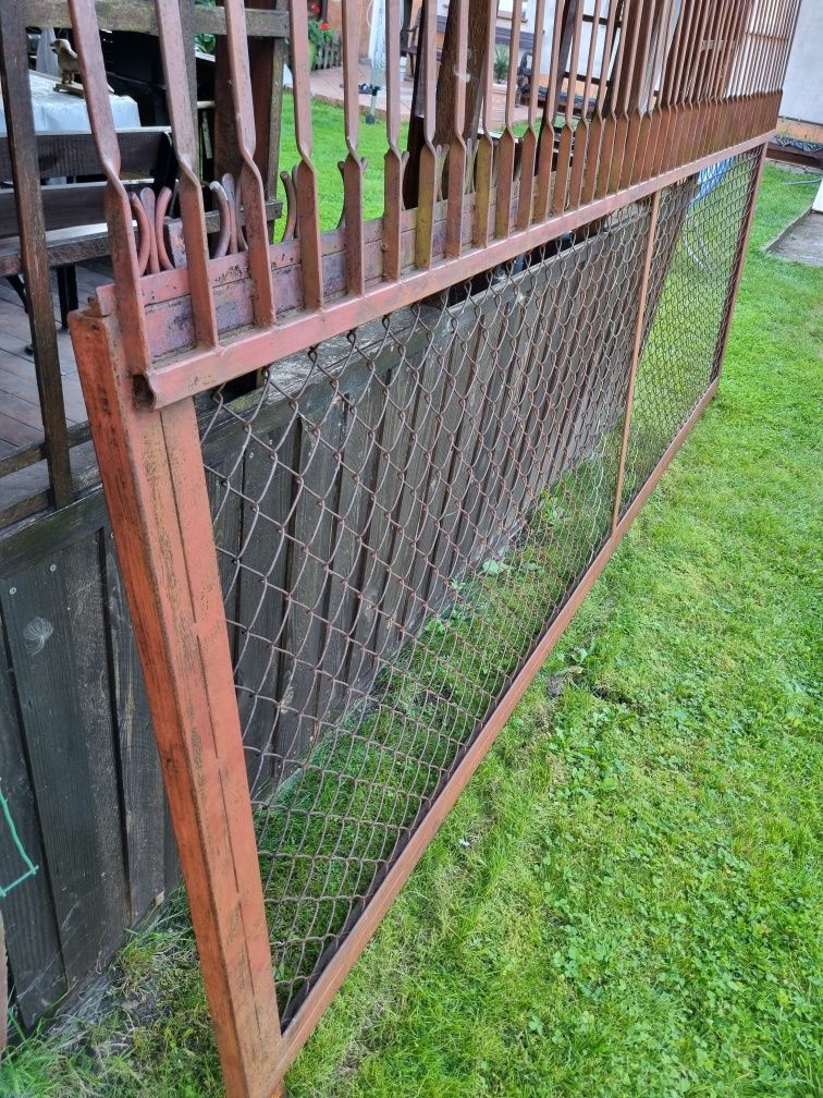 Brama przesuwna porządna, ciężka. 3,5 m na 1,75.