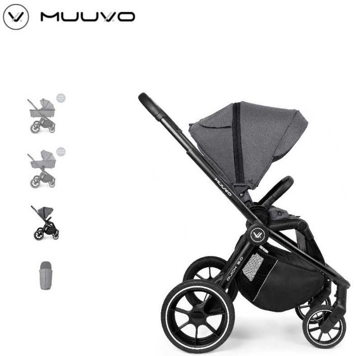 MUUVO Quick  gondola 4.0 spacerówka 2w1