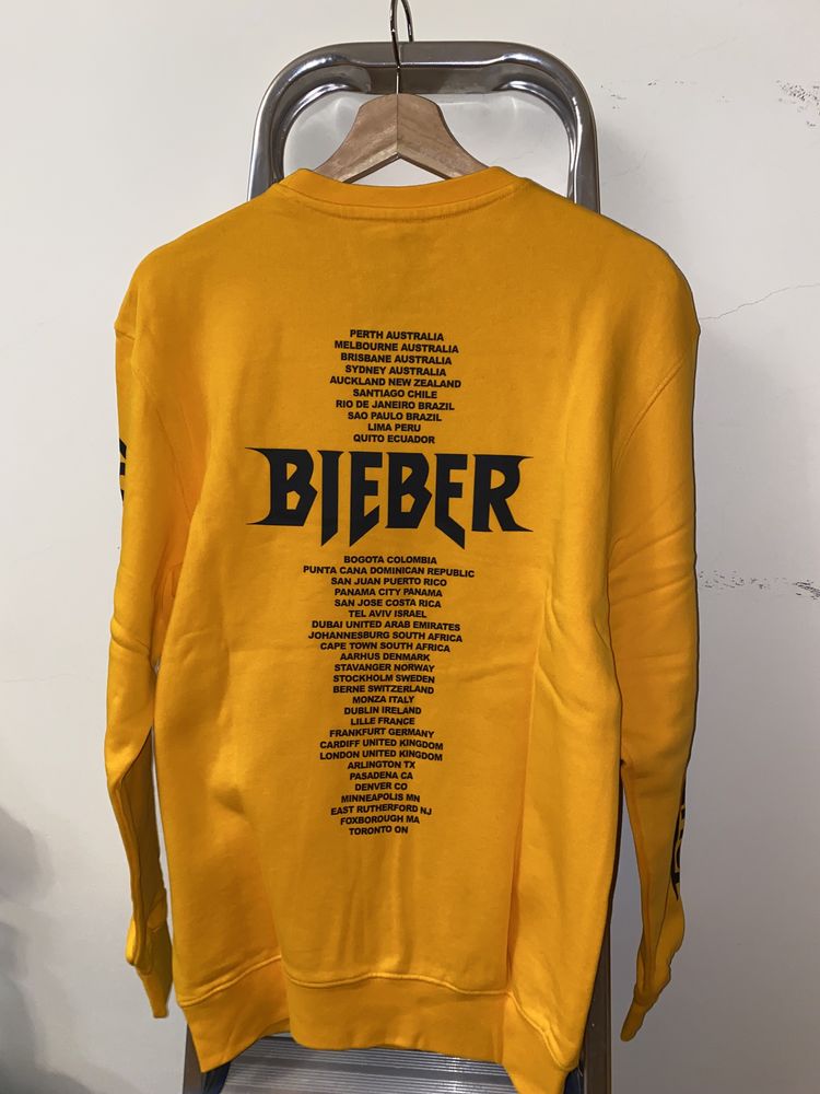 Sweatshirt Tour Justin Bieber