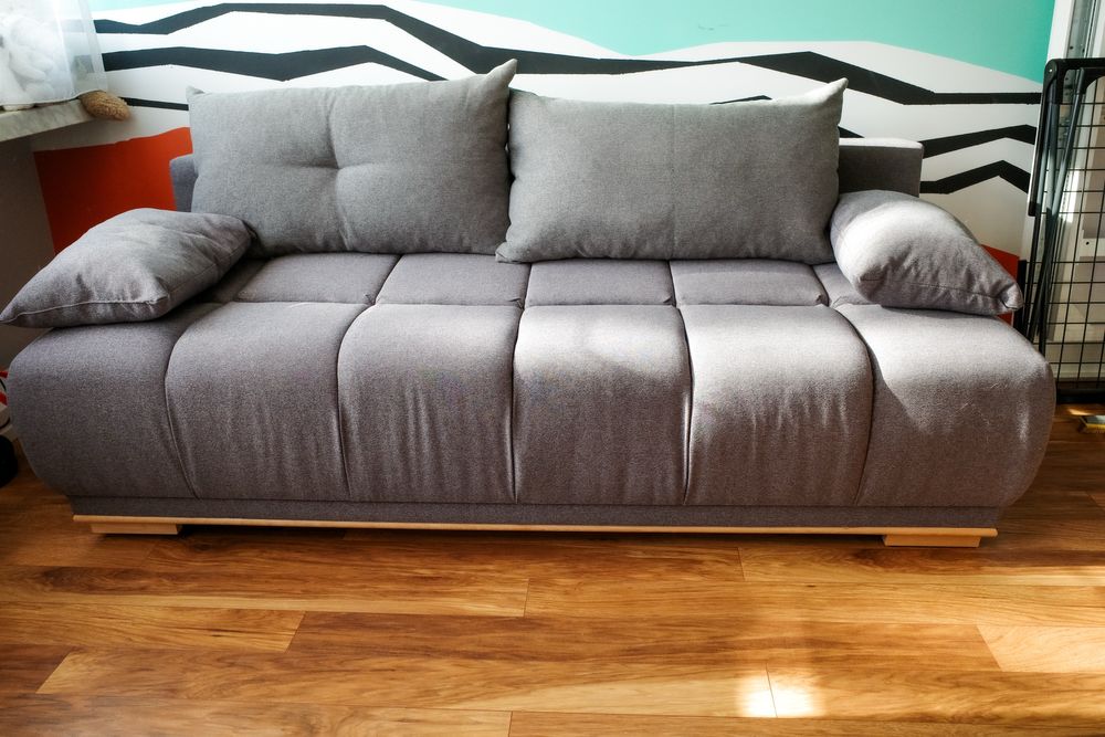 Praktycznie NOWA Sofa Maya 3-osobowa z funkcją spania Agata meble
