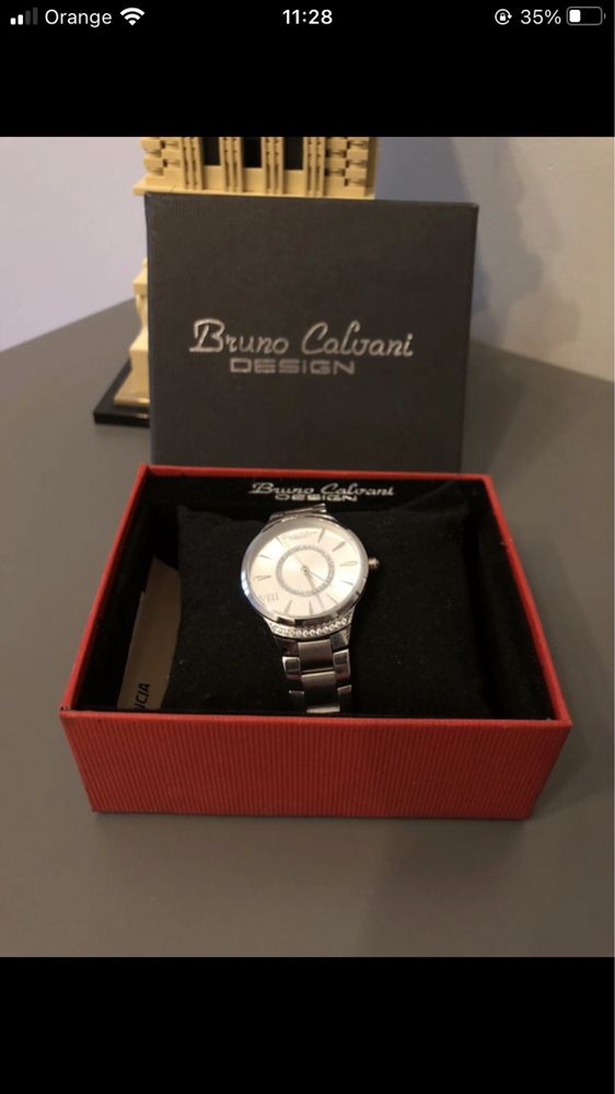 Nowy damski zegarek na rękę bransoletka Bruno Calvani
