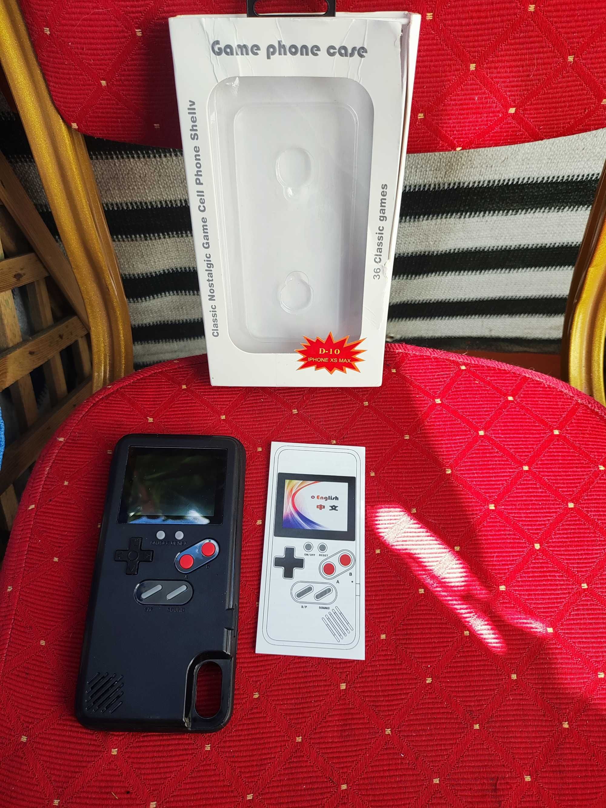 Etui Case Gameboy Konsola przenośna Gry Do telefon IPhone XS Max retro