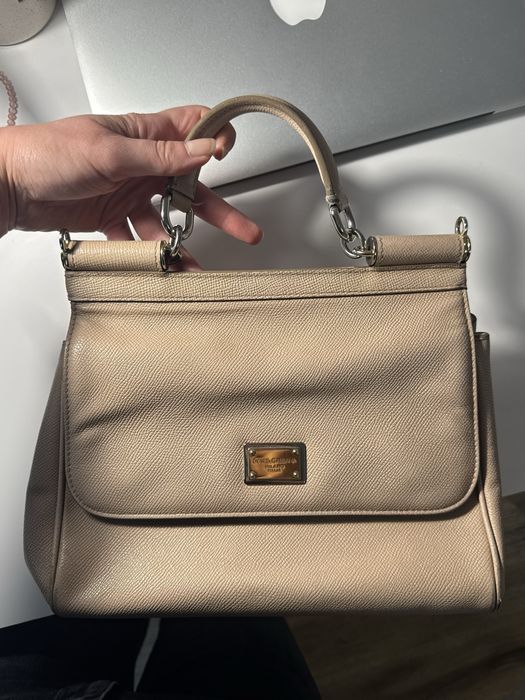 Dolce gabbana sicily medium оригинал сафьяно под реставрацию
