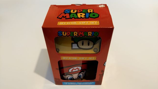 Zestaw prezentowy Super Mario - kubek, podkładka i brelok prezent
