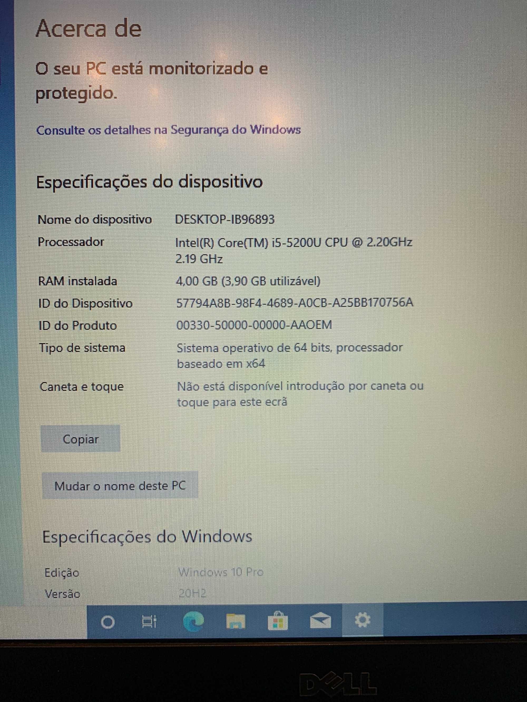 Dell Latitude e7450 (i5-5gen, 4GB ram, 500GB HDD)