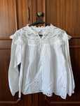 Camisa com folhos - Zara