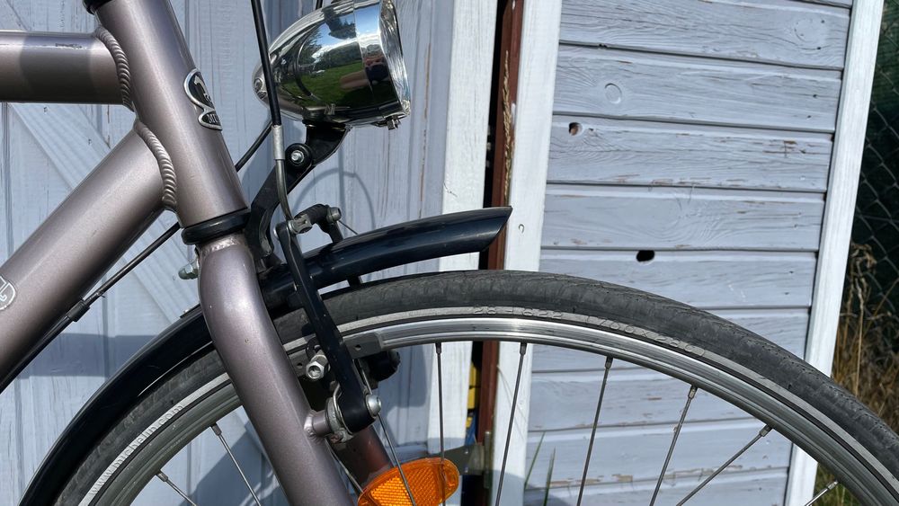 Rower męski 28" + fotelikiem + kask