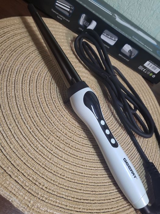 Професійна конусна плойка для локонів Gemei GM-403