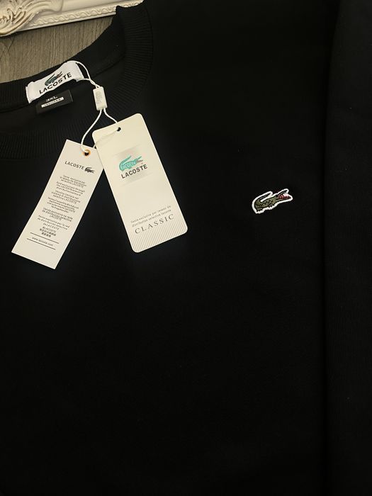 Світшот Lacoste, кофта lacoste, лакосте