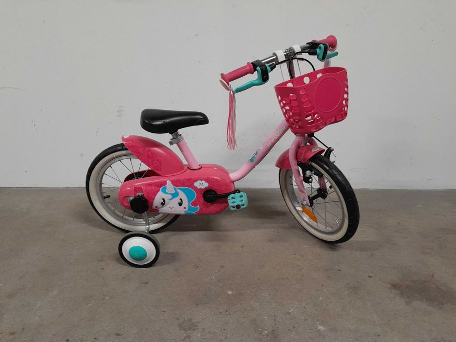 Bdb stan. Rowerek b'twin , rower btwin 14 cali