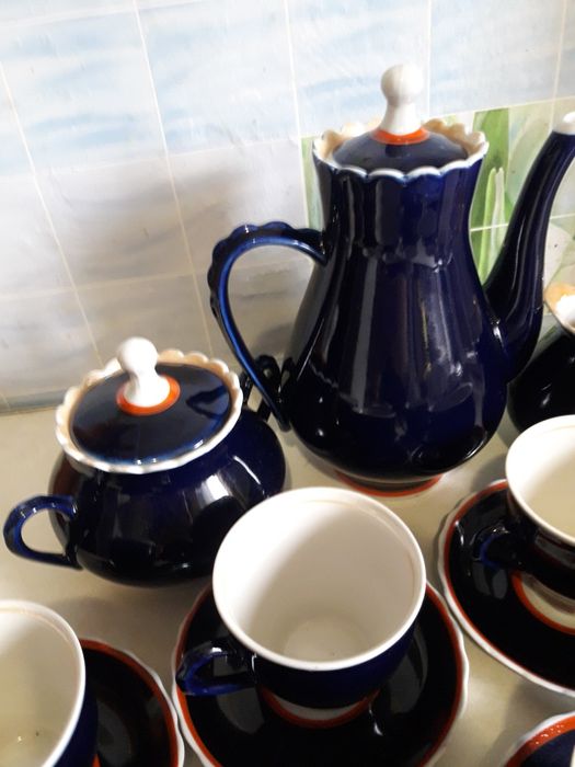 Кавовий сервіз "Довбиш,Кобальт.