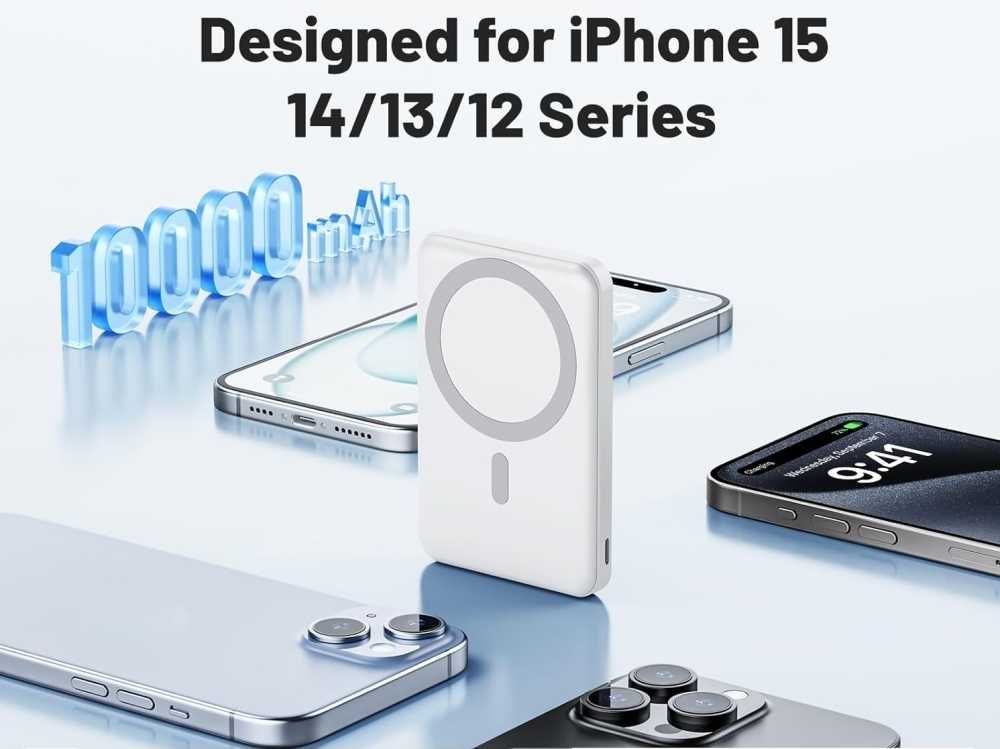 Powerbank Aoguerbe KT-D001 indukcyjny do iPhone Nowy Gwarancja