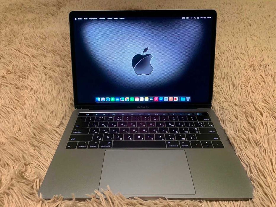 MacBook Pro 13 A1706 Intel i7 up 4GHz, 16Gb, 1Tb SSD батарея 77 циклов