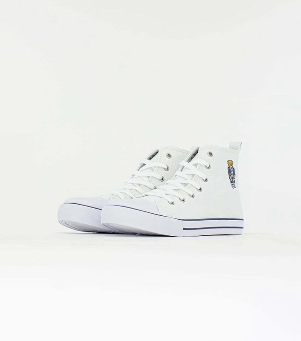 Оригінальні жіночі кеди Polo Ralph Lauren «HAMPTYN HI BEAR» / converse