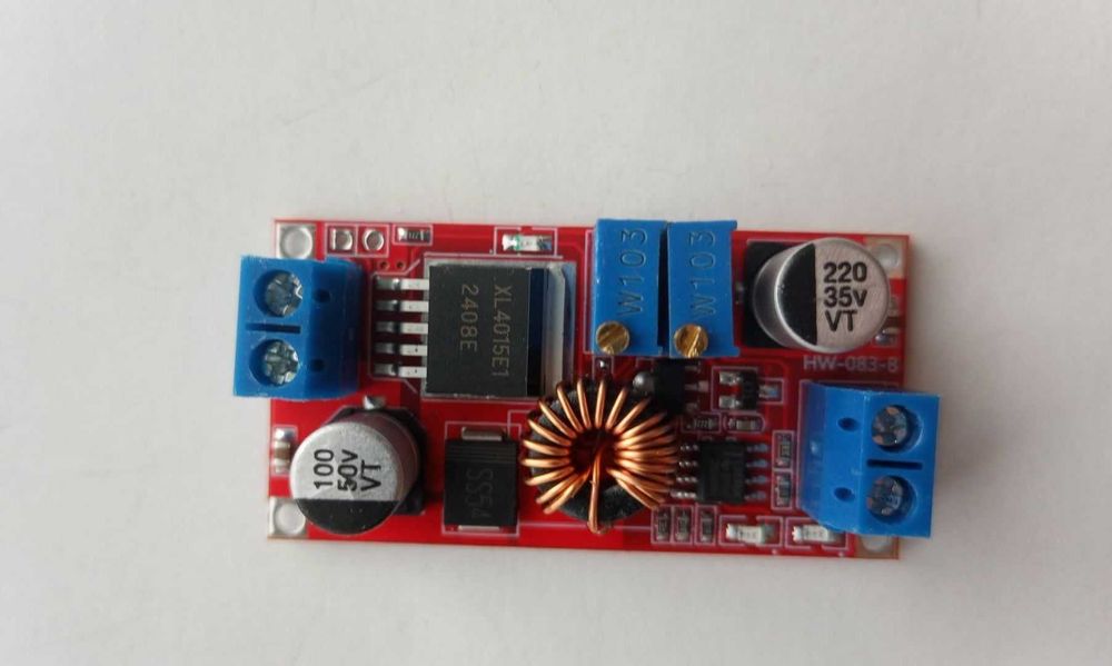 XL4015 понижающий стабилизатор напряжения и тока выходной ток 5 А