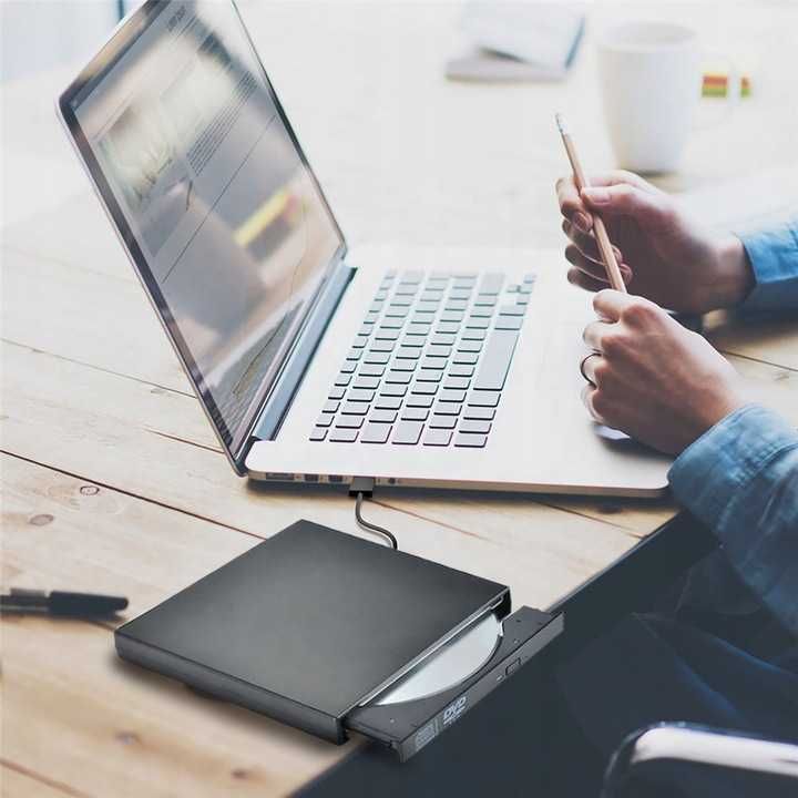 NAPĘD CD-R/DVD-ROM/RW zewnętrzny usb nagrywarka