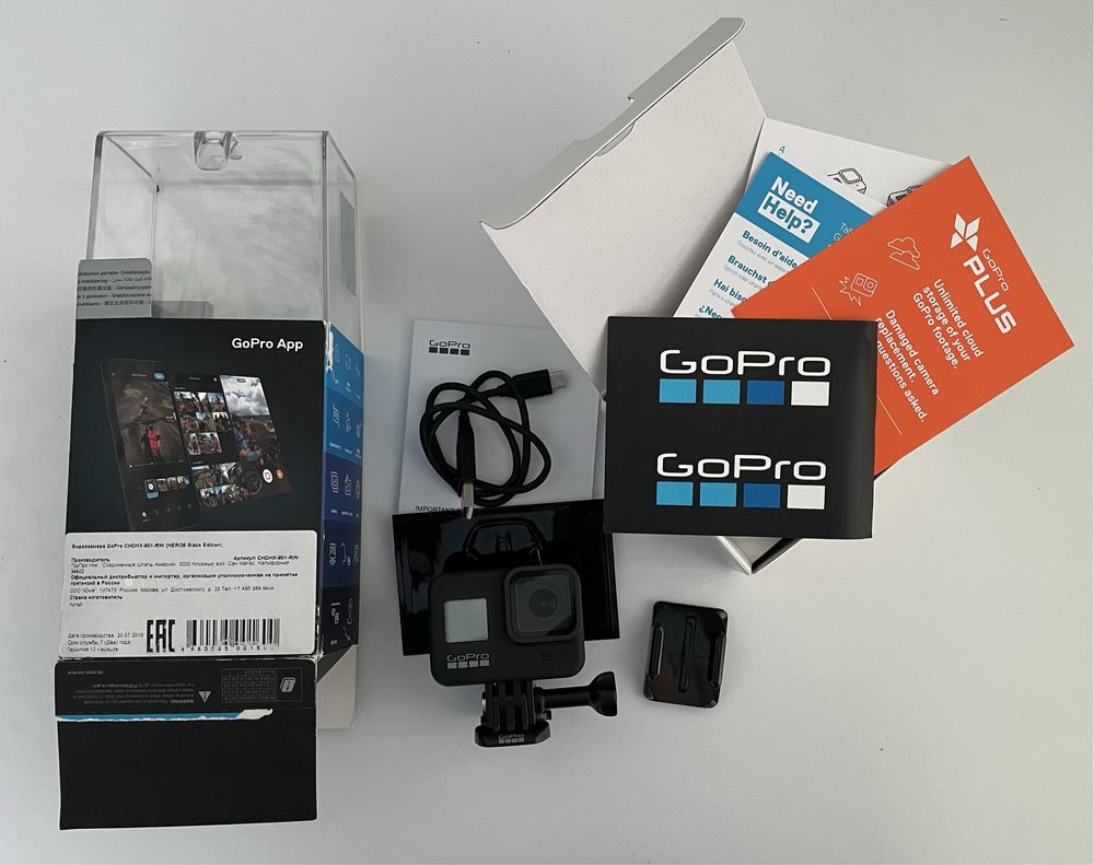 Камера GoPro HERO 8 Black Edition, Экшн-камера GoPro, Відеокамера