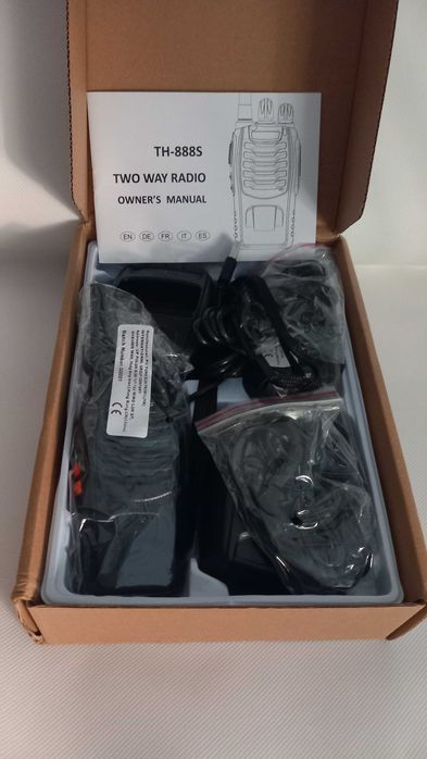 Pack 2x Walkie talkie BF- TH-888S