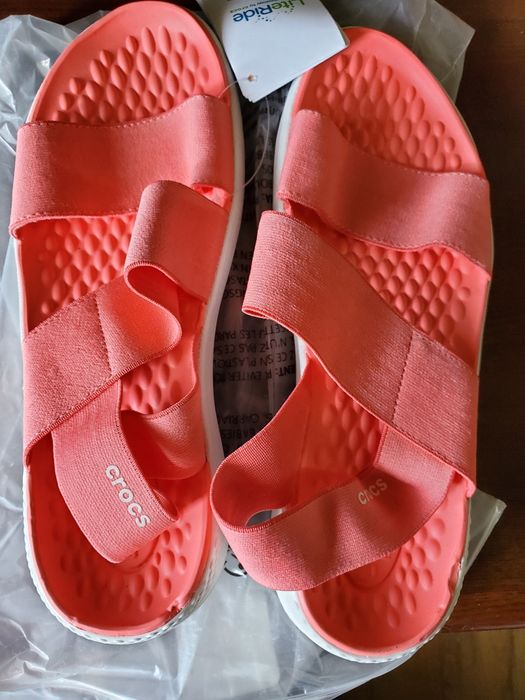 Босоножки Crocs Lite Ride, размер 8US,