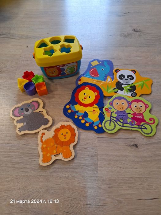 Сортер Fisher Prais  і пазли Fisher