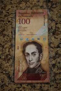 100 bolivares venezuela 2012 (lote x10)