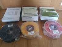 Filament sunlu esun petg czarny żółty czerwony