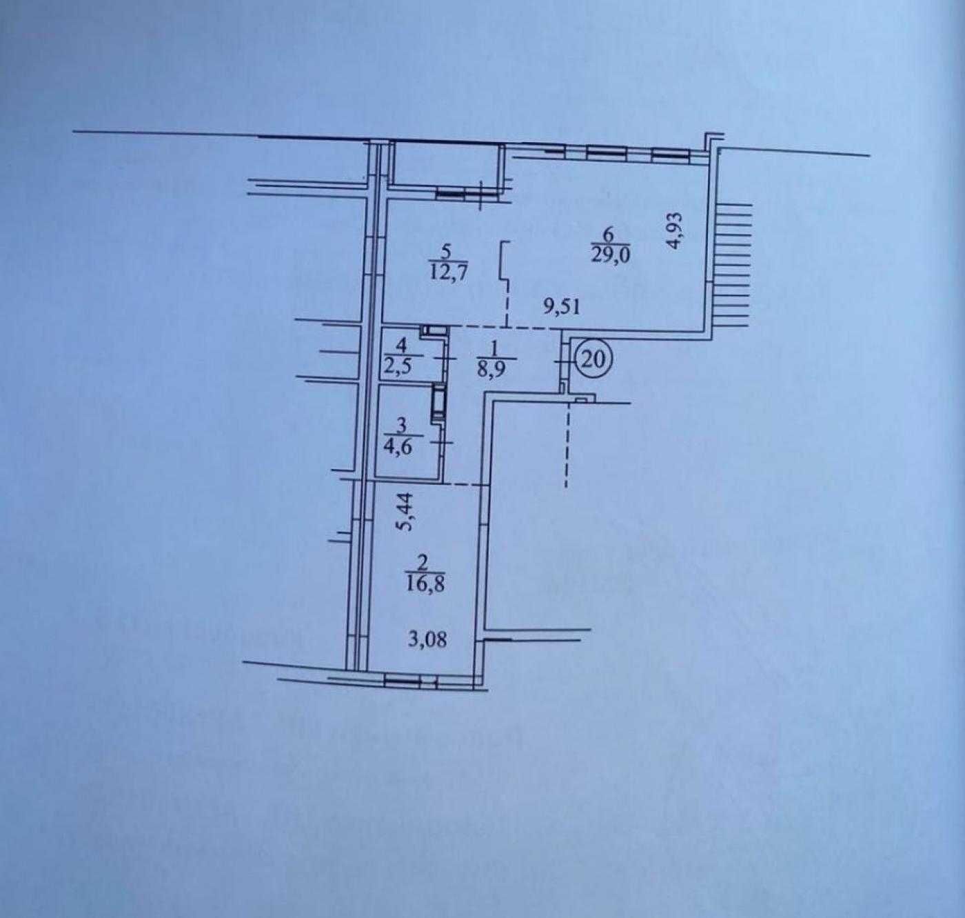 Продаж | 2 кімнатна квартира 76 м2 | ЖК 044 | Поділ | Кирилівська