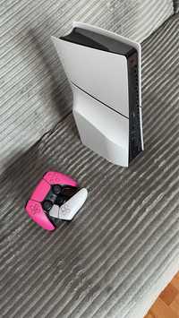 Продам  PS5 Slim з Blu-Ray приводом + дод. джойстик( розовый)
