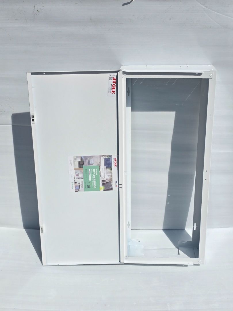 Skrzynka elektryczna biała tablica ATOLE 790x340x140mm. prostokątna