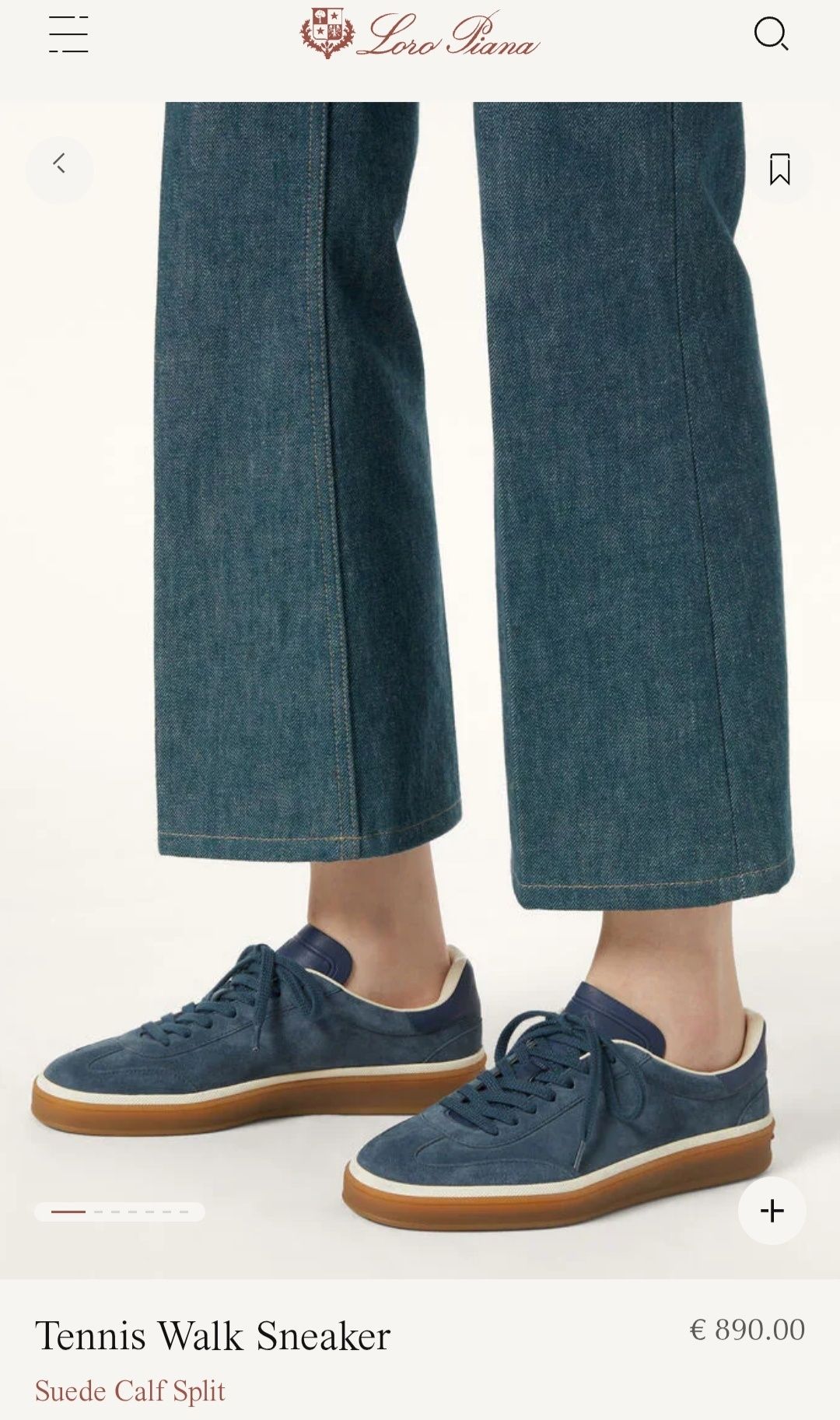 Sapatilhas Loro Piana numero 45