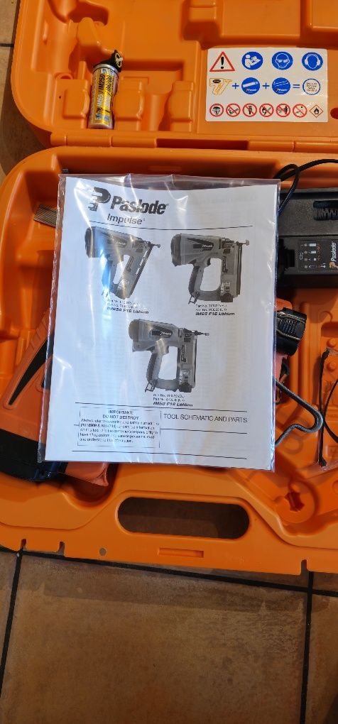 Pistolet na gwoździe Paslode IM50 F18