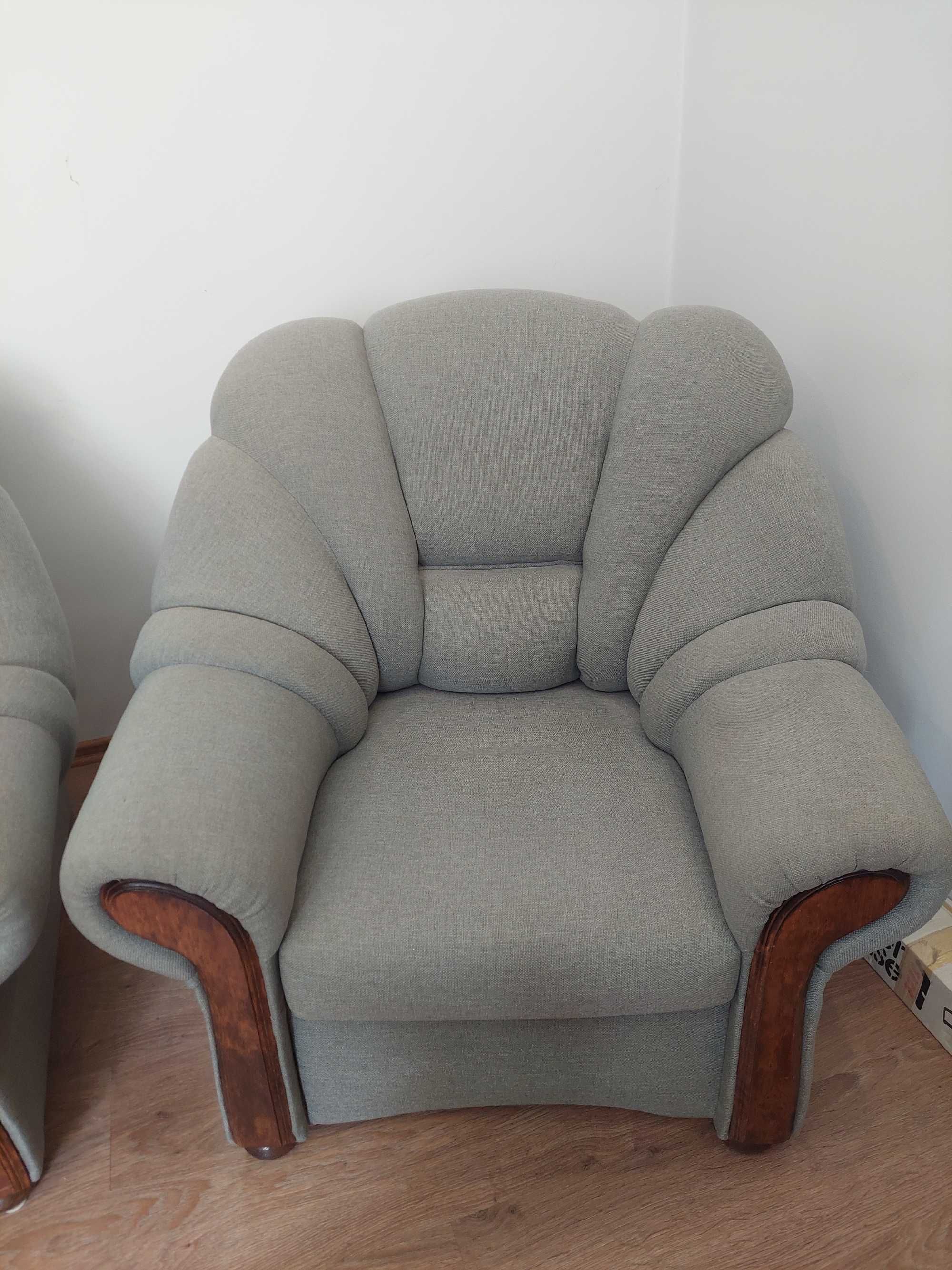 komplet wypoczynkowy 2+1 sofa + fotel  funkcja sspania