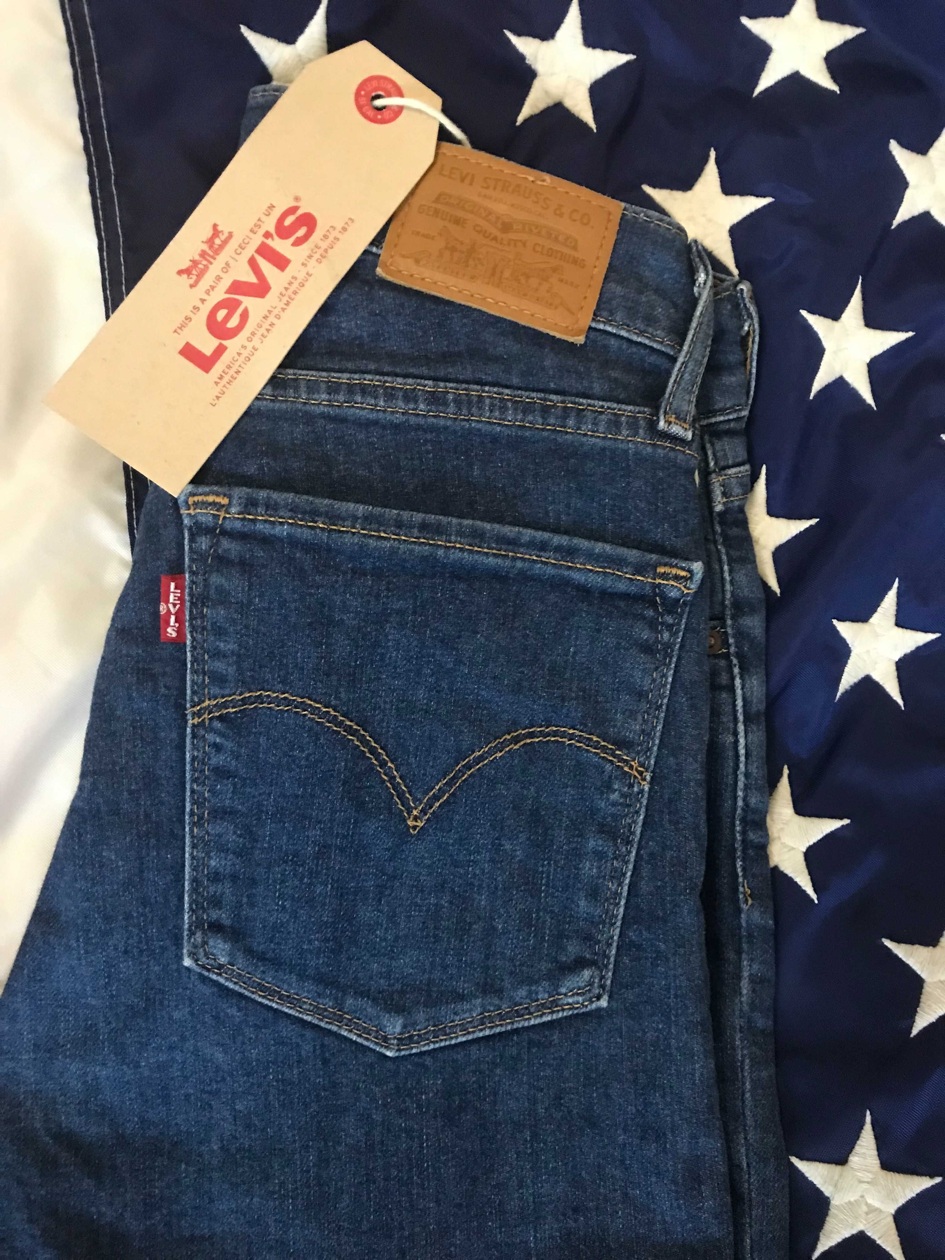 Джинсы Levis Premium USA р.26  на высокий рост