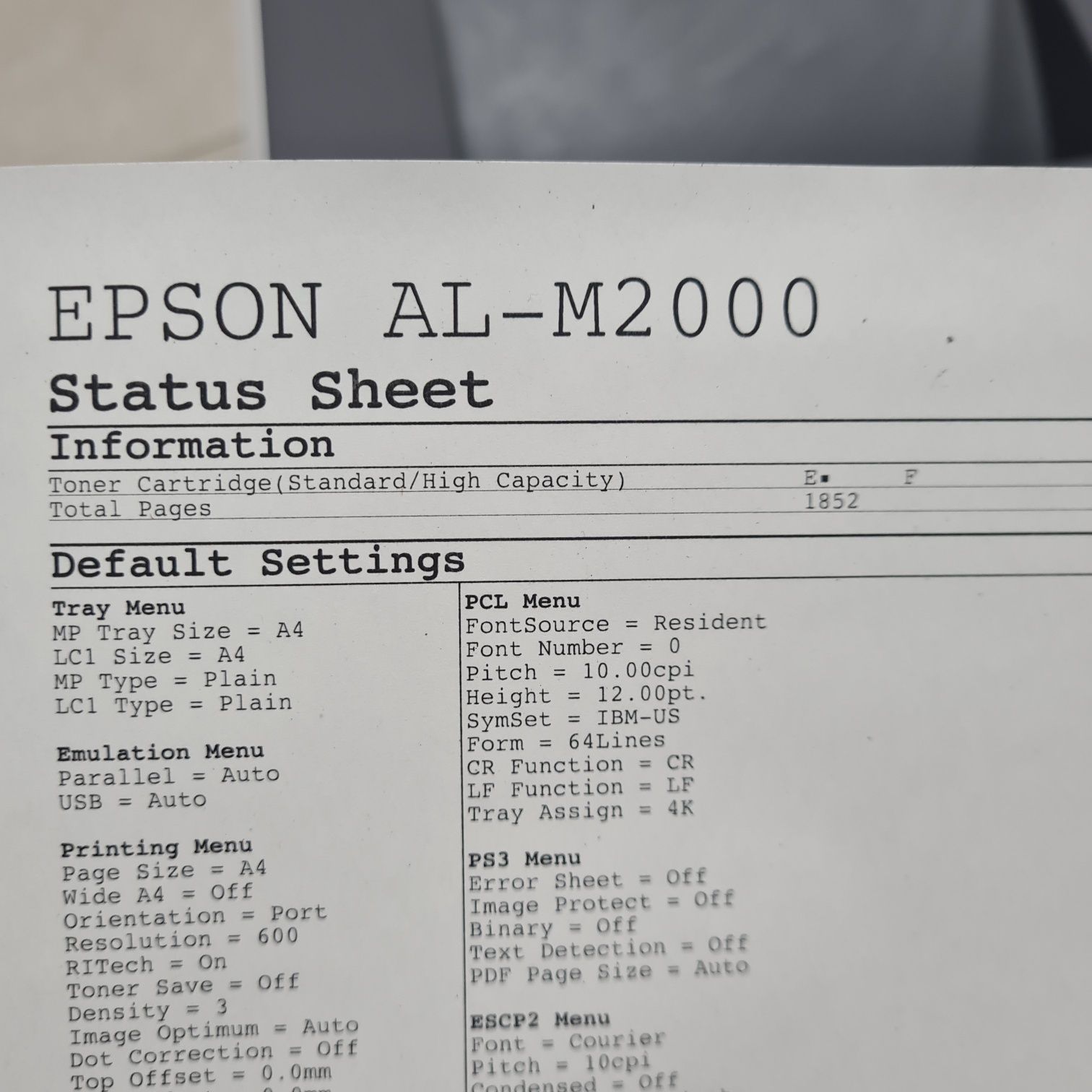 Лазерный принтер Epson M2000d. 1200dpi,двустронний  Гарантия