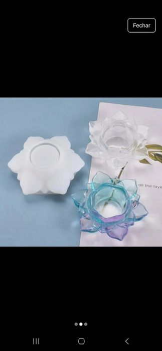 Molde de silicone para vela