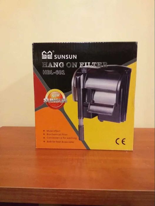Навесной внешний фильтр для аквариумов до 20-120 л НОВЫЙ