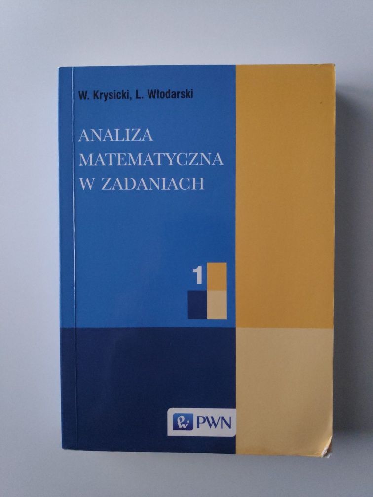 Książka Analiza matematyczna w zadaniach W. krysicki L. Włodarski
