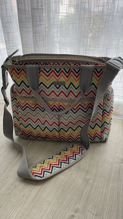 Mala / mochilas maternidade colorida