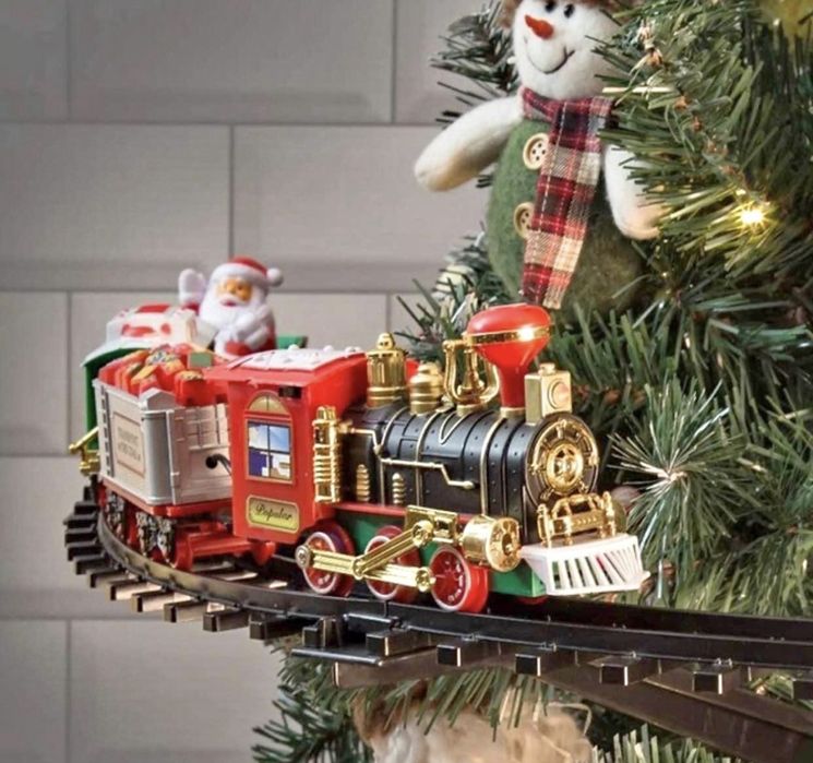 Comboio de natal para arvore