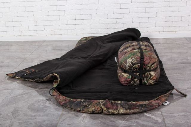 Армейский спальный мешок (широкий зимний военный спальник ) до -20 опт