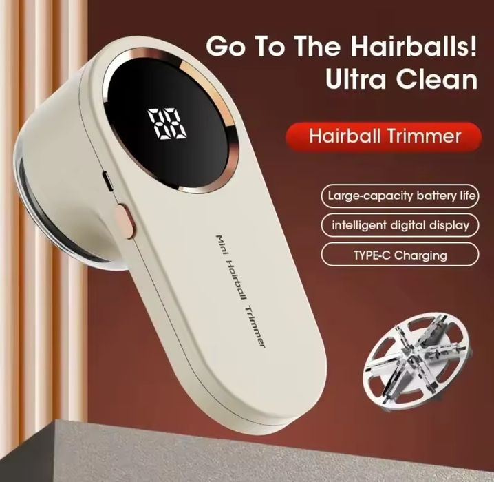 Golarka do ubrań 6-ostrzy, ładowana z USB