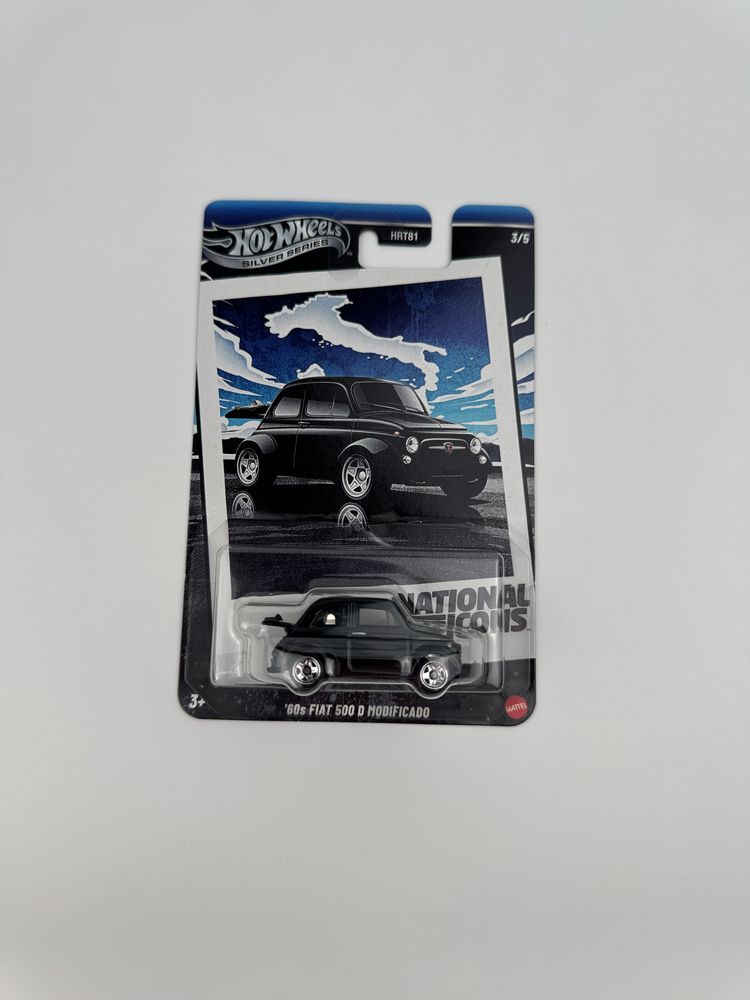 Hot Wheels National Icons Silver Series zestaw 5 aut