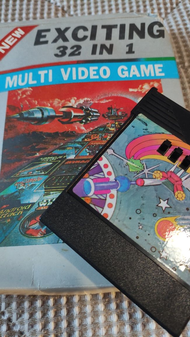 Vendo jogo para Atari 2600 32 jogos em 1