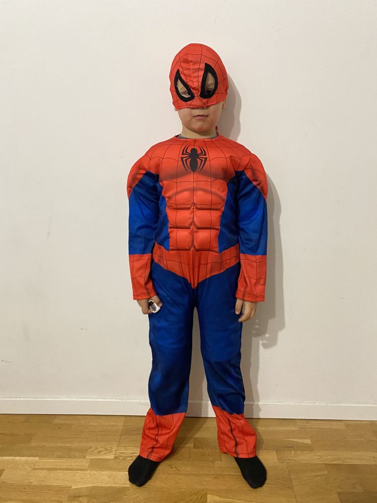 Strój spider Man 122-128cm
