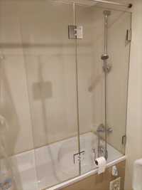 Proteção vidro temperado para banheira